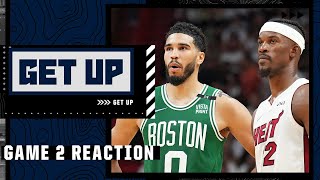 Was Game 2 more about GOOD Celtics or BAD Heat? | Get Up