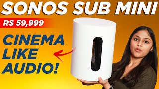 This subwoofer gives theatre-like experience at home | Sonos Sub Mini review