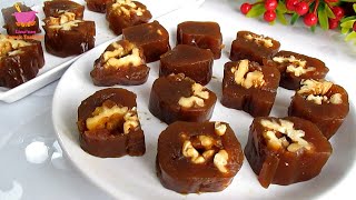 Natural WALNUT dessert recipe👌 Original Turkish dessert at home❗ Easy and delicious