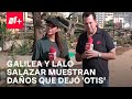 Galilea Montijo y Eduardo Salazar recorren Acapulco tras Otis - Despierta