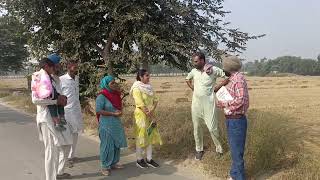 #agriculture officers and sarpanch phus Mandi in field visit #