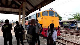 ดูรถไฟในวันคล้ายวันสถาปนากิจการรถไฟไทย 124 ปี 26 มีนาคม 2564 (ขบวน 111+อยุธยา+กรุงเทพ)