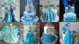 Frozen Elsa Birthday Cake Designs Ideas 2023/Disney Princess Elsa Cake/Elsa Cake/Girls Birthday Cake