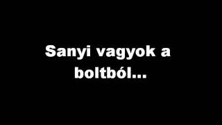 Sanyi vagyok a boltból