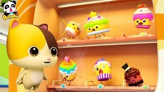 Baby Kitten Loves Cupcakes | Magical Vending Machine | Ice Creams, Candy Song | Baby Song | BabyBus