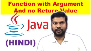 function with argument and no return value in java | java with parameter no return function #42