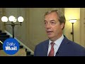 'This is not what we voted for' Nigel Farage after PM's speech - Daily Mail