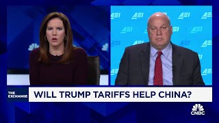 Tariffs could 'backfire' and actually help China, says AEI's Derek Scissors