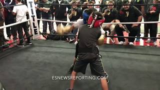 ((MUST SEE)) Kids Sparring Throwing Hands Non Stop  - EsNews boxing