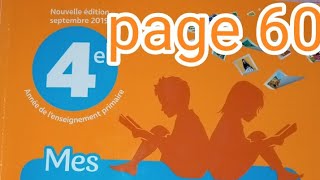 Ronde des festivités !/Activités orales/page 60/mes apprentissage en français 4 AEP