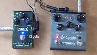 Strymon El Capistan vs MXR Carbon Copy (guitar & bass)