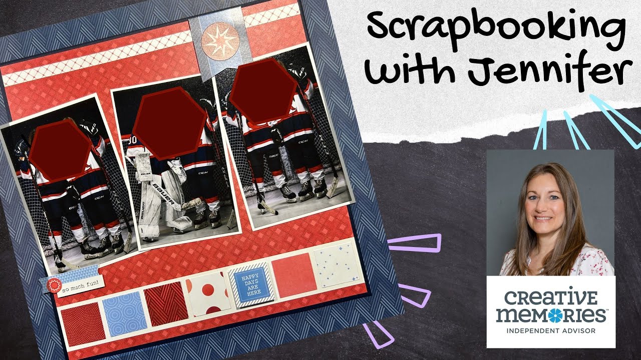 Scrapbooking Episode 3 Creative Memories 101 Ideas And Sketches Page