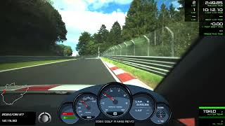 Nurburgring Nordschleife 2024 VW Golf R REVO - Mostly dry track  (Speed Secrets / RSRNurburg)