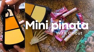 Sweet Memories: Crafting Candy Corn Mini Piñatas with Cricut Magic