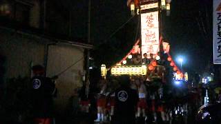 七尾祇園祭（東の奉燈）2012　湊町1丁目の奉燈