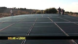 Installation video - Solyndra 20KW Solar Park (Greece)