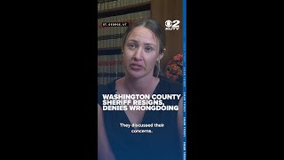 Washington County Sheriff resigns, denies wrongdoing