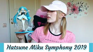 Instead of holiday trip, I bought Miku figure! Hatsune Miku: Symphony 2019 Ver. unboxing ❤️