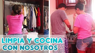 ORGANIZAMOS EL CLOSET Y LA CASA COMPLETA - un dia con NOSOTROS