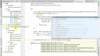 Android Studio: Basic read and list textfile