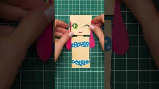 WOW! Let’s Make Most Beautiful Paper Girl || It’s So EASY!! #shorts