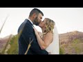 Paige + Cole's Real Wedding at Red Spring Boardwalk in Red Rock Canyon