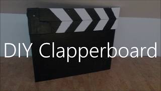 DIY Clapperboard