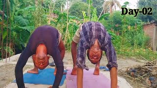 Complete yoga vlog#Day-02