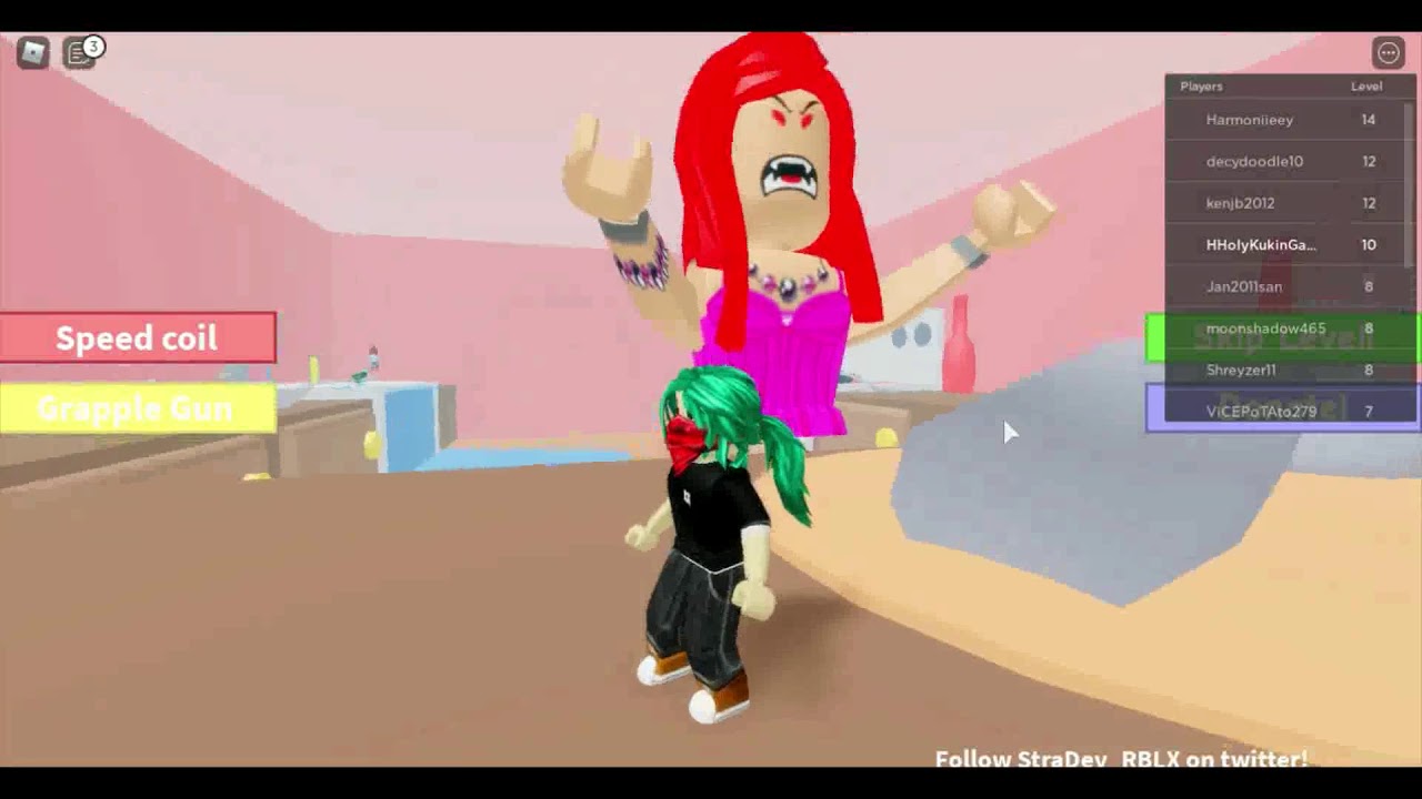 Escape The Evil Babysitter Obby Stages 1 To 20 - YouTube