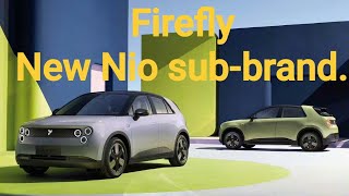 Nio has launched a new sub-brand, Firefly!!!!