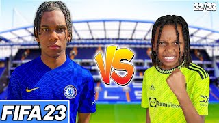 Aubameyang vs Marcus Rashford | CHELSEA vs MAN UTD | FIFA 23  PREDICTION