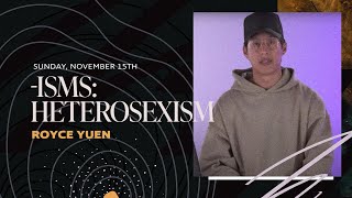 Heterosexism | Royce Yuen