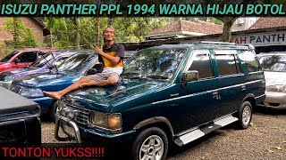 ISUZU PANTHER PPL 2.3 TAHUN 1994 WARNA HIJAU BOTOL YANG ADA DI SHOWROOM OMAH PANTHER PONOROGO!!!!!!