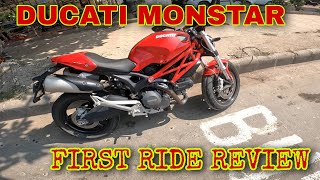 DUCATI MONSTER BS4 795 RIDE REVIEW