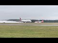 Virgin Boeing 787-900 Dreamliner take off from Manchester Airport VS362