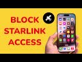 How To Block Starlink Satellite Access on iPhone!