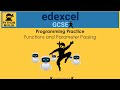GCSE Python: Functions & Parameter Passing