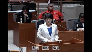 犬山市議会本会議　令和5年6月8日一般質問(3)島田亜紀議員