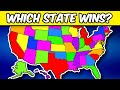 I Simulated a Realistic U.S State Battle Royale!