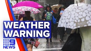 Storms due for Sydney and Central Coast | 9 News Australia