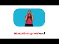 arwyddo bsl cân ein byd mawr ni cyw welsh sign language songs our great big world