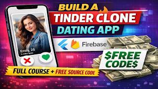 Flutter Tinder Clone Tutorial | Build a Dating App with Firebase (Free Source Code)