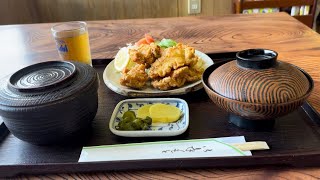 【ほっと安らぐ美味しいからあげ定食】お食事処ゆうき 愛媛県南宇和郡愛南町御荘平城 fried chicken gà rán फ्रायड चिकन 닭 튀김　炸鸡　2回目の訪問