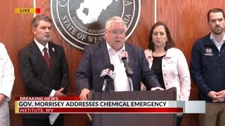 Gov. Morrisey addresses chemical emergency