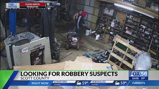 Scott County burglars could be armed