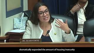 Rep. AOC Discusses Benefits of Pandemic Relief