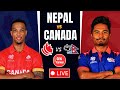 NEPAL VS Canada   3ND  T20I Match  LIVE 2024 LIVE COMMENTARY | CRIC PARIWAR|