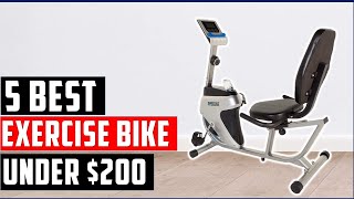 ✅Best recumbent exercise bike under $200-Top 5 exercise bike Reviews