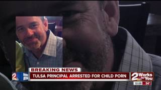 Tulsa principal arrested for child porn