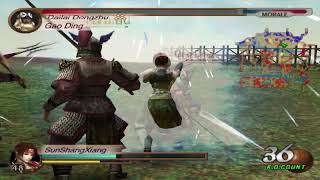 Dynasty Warriors 3 - The Nanman Campaign | Sun Shang Xiang (Very Hard)